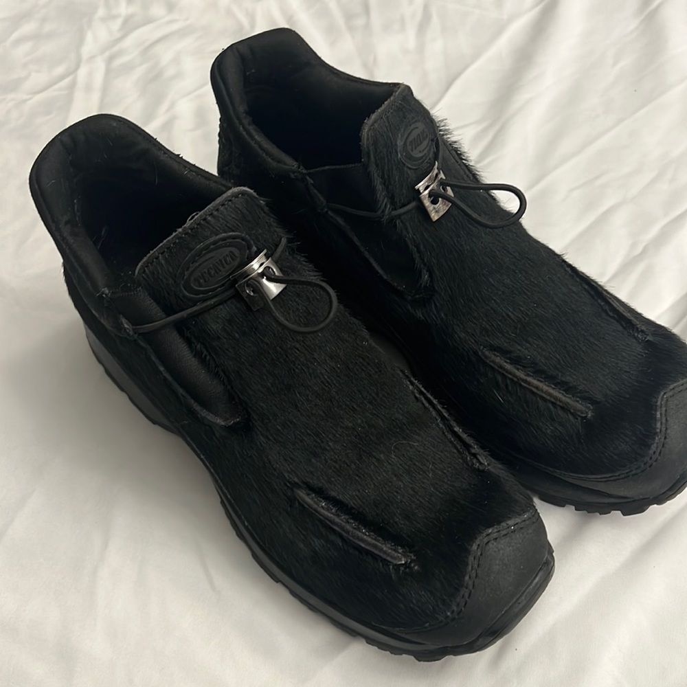 Tecnica Goat Hair Black Boots Size 7